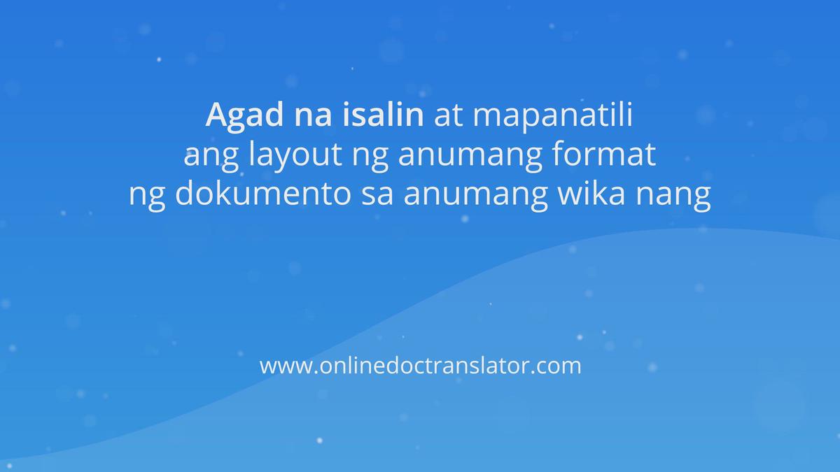 'Video thumbnail for Doc Translator: Paano ko magagamit ang tagasalin ng dokumento?'
