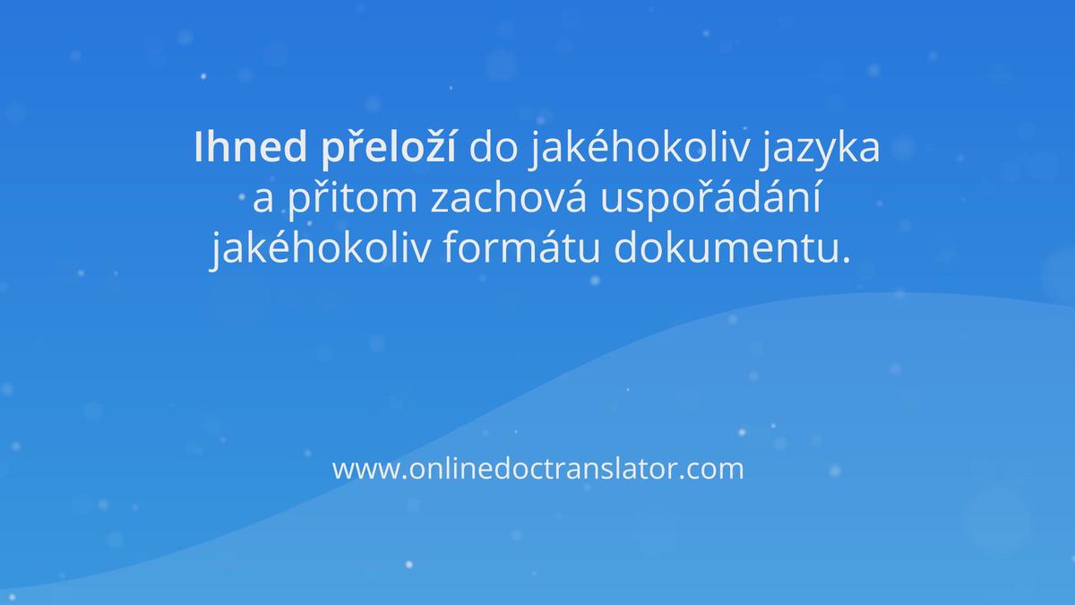 'Video thumbnail for Doc Translator: Jak mohu použít překladač dokumentů?'
