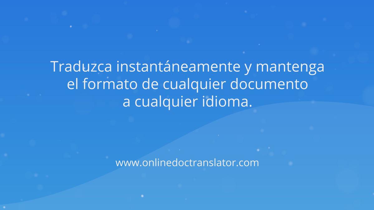 'Video thumbnail for Doc Translator Guía: ¿Cómo uso el traductor de documentos?'